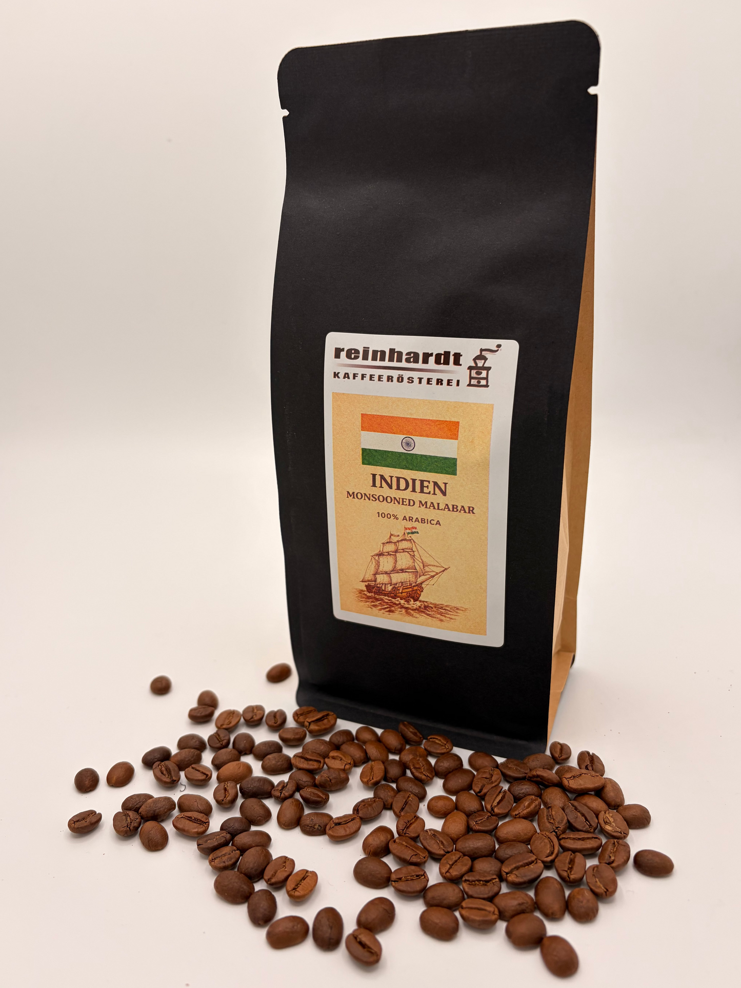 Indien Monsooned Malabar Dark Röstkaffee