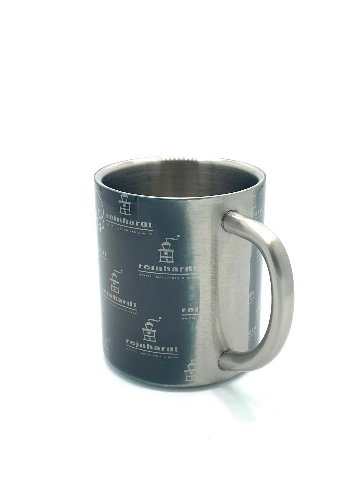 Edelstahl Kaffeebecher „Reinhardt“ doppelwandig – Stylisch & Unzerstörbar